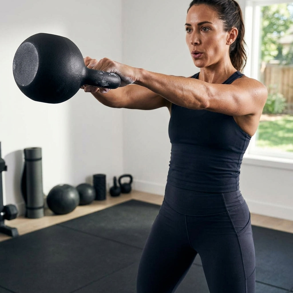 Matte Black Kettlebell