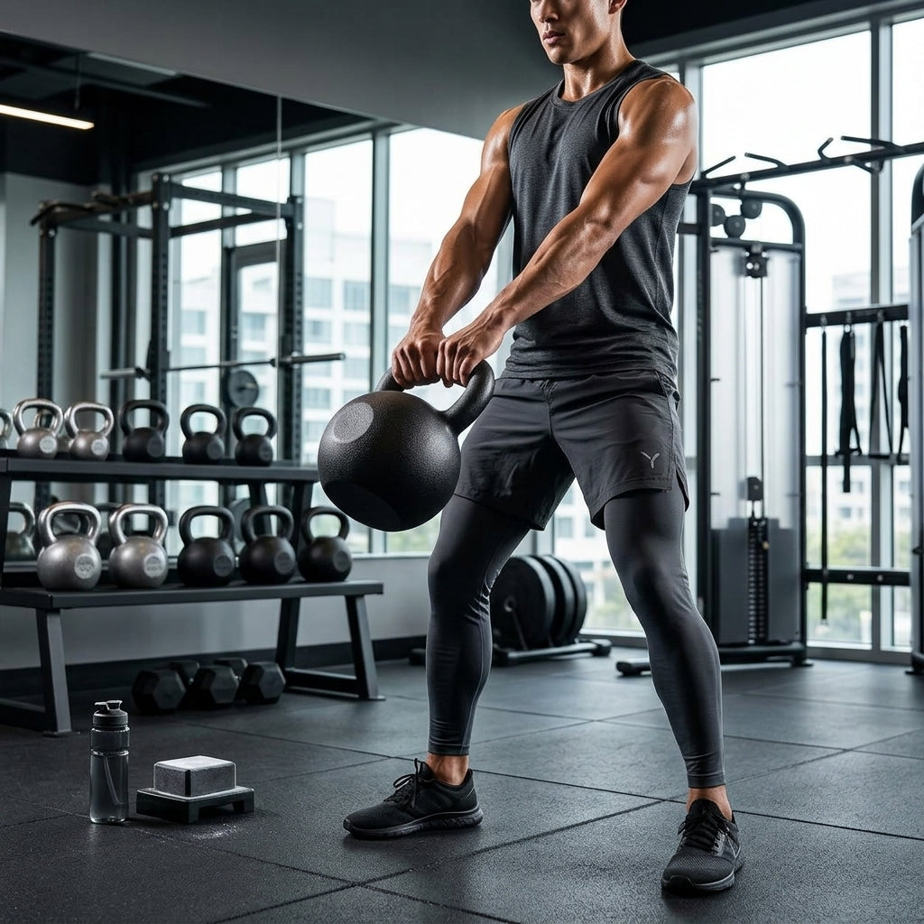 Matte Black Kettlebell