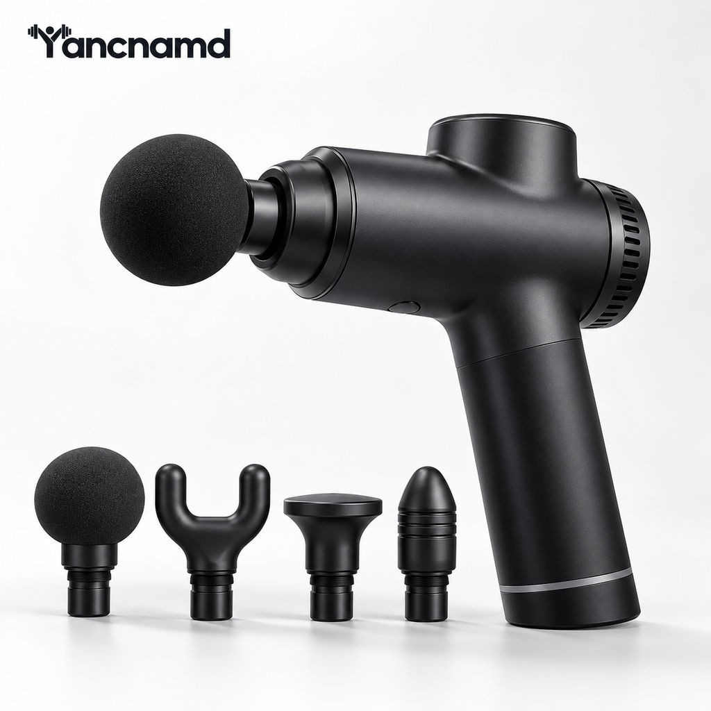 Percussion Massage Gun with 4 Attachments