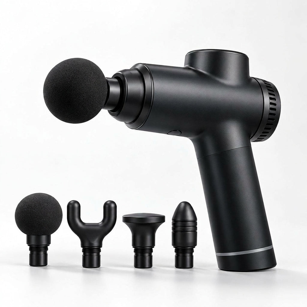 Percussion Massage Gun with 4 Attachments